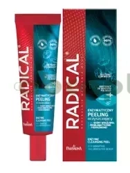 Radical, enzymatyczny peeling oczyszczający do skóry wrażliwej, problematycznej i podrażnionej, 75 ml