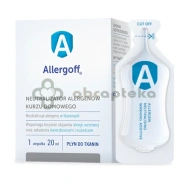 Allergoff neutralizator alergenów kurzu domowego, płyn do tkanin, 6 x 20 ml  | DATA WAŻNOŚCI 03.01.2027