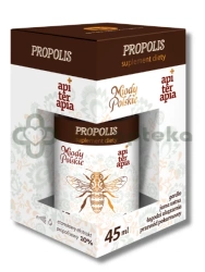Miody Polskie Propolis Forte 10%, krople 45 ml