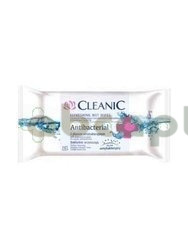 Cleanic Antibacterial, chusteczki odświeżające z płynem antybakteryjnym, 15 sztuk