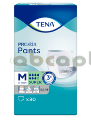 TENA Pants ProSkin Super, Majtki chłonne rozmiar M, 30 sztuk