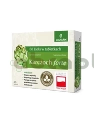 Karczoch Forte Colfarm,                      60 tabletek