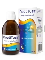 Noctituss syrop na suchy kaszel,     200 ml 