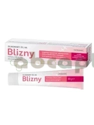 Oceanic, Silikonowy żel na blizny i rozstępy - bezzapachowy, hipoalergiczny, 30 g