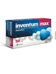 Inventum Max 50 mg, 4 tabletki do rozgryzania i żucia