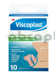 Viscoplast plastry na palce 44,5 mm x 51 mm, 10 sztuk