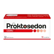 Proktosedon, 12 czopków                   