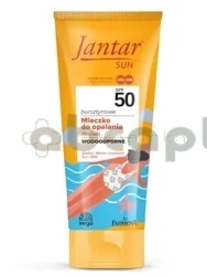 Farmona Jantar, Sun bursztynowe wodoodporne mleczko do opalania SPF 50, 200 ml