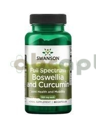 Swanson Full Spectrum Boswellia & Curcumin, 60 kapsułek