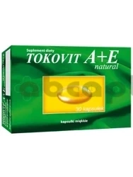 Tokovit A+E Natural,                30 kapsułek