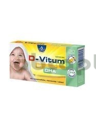 D-Vitum 400 j.m. witamina D DHA, 30 kapsułek twist-off 