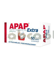 Apap Extra, 50 tabletek