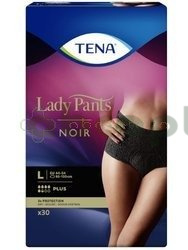 TENA Lady Pants Plus Noir, Bielizna dla kobiet, rozmiar L, 30 sztuk