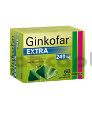 Ginkofar Extra, 240 mg, 60 tabletek