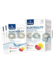 Protego Elektrolity o smaku cytrynowo-malinowym, 10 saszetek