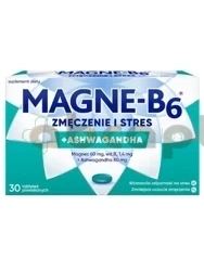 Magne-B6, Zmęczenie i Stres, 30 tabletek 