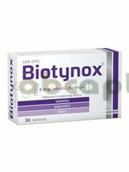 Biotynox 5 mg,                     30 tabletek