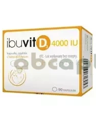 Ibuvit D3 4000 IU, 90 kapsułek