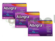 Allegra 120 mg, 3 x 10 tabletek powlekanych