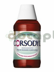 Corsodyl, 0,2 %, płyn do płukania jamy ustnej, 300 ml