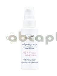 Ziaja Jagody Acai, ekspresowe serum do twarzy i szyi, 50 ml