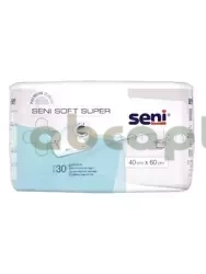 Seni Soft Super, podkłady higieniczne, 40 cm x 60 cm, 30 sztuk