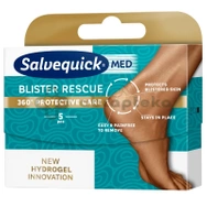 Salvequick Blister Rescue, plastry na pęcherze, pięty, 5 sztuk