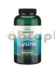 SWANSON, L-Lizyna 500 mg, 300 kapsułek