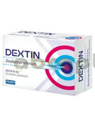 Dextin 25 mg, 30 tabletek powlekanych 