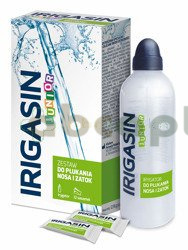 Irigasin Junior zestaw uzupełniający do płukania nosa i zatok 30 saszetek