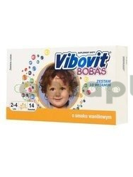 Vibovit Bobas waniliowy, 14  saszetek