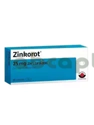 Zinkorot, 25 mg Zn2+, 20 tabletek