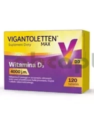 Vigantoletten 4000 Max, 120 tabletek | DATA WAŻNOŚCI 31.03.2027