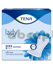 TENA Lady Super, Wkłady anatomiczne dla kobiet, 30 sztuk