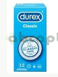 Durex Classic prezerwatywy, 12 sztuk