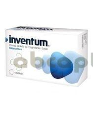 Inventum, 25 mg, 4 tabletki do rozgryzania, żucia