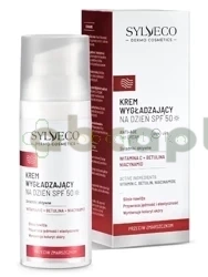 Sylveco Dermo, Przeciw Zmarszczkom, Krem wygładzający do twarzy na dzień SPF50,  50ml