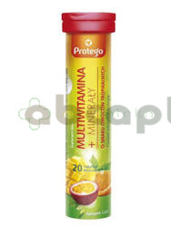 Protego Multiwitamina + Minerały, 20 tabletek musujących 