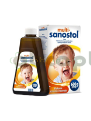 Multi-Sanostol, syrop, 600 g | DATA WAŻNOŚCI 31.03.2027