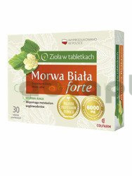 Morwa Biała Forte,  30 tabletek