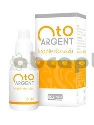 Otoargent krople do uszu 15 ml