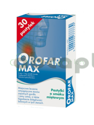 Orofar Max, 30 pastylek