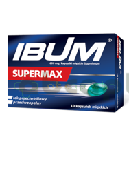 Ibum Supermax, 600 mg ,10 kapsułek