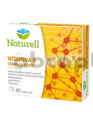 Naturell Witamina B Complex Forte, 40 tabletek