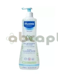 Mustela Woda oczyszczająca bez spłukiwania z organicznym awokado, 750ml