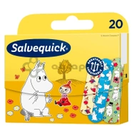 Salvequick Muminki, plastry z opatrunkiem, 20 sztuk