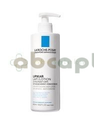 La Roche-Posay Lipikar Lait, Mleczko do ciała uzupełniające poziom lipidów., 400 ml