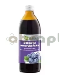 EkaMedica Borówka Amerykańska, sok, 500 ml 