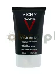 Vichy Homme Sensi Baume, kojący balsam po goleniu do skóry wrażliwej, 75 ml