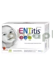 Entitis Baby, smak truskawkowy, 30 saszetek